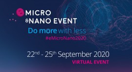 Du 22 au 25 Septembre 2020<br/>
E-Micronora - E-Micro Nano Event 2020<br/>
Do More with Less